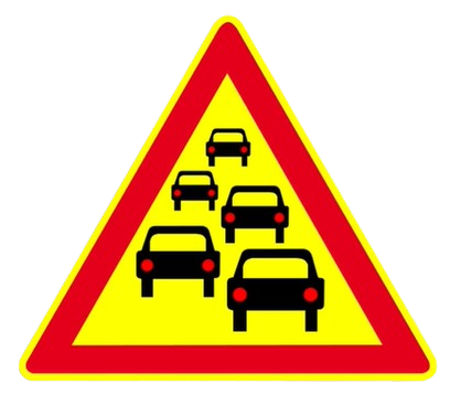 خطر ازدحام شديد