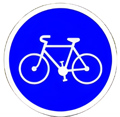 Piste cyclable obligatoire
