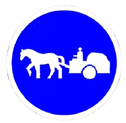 ممر إجباري للمركبات المجرورة