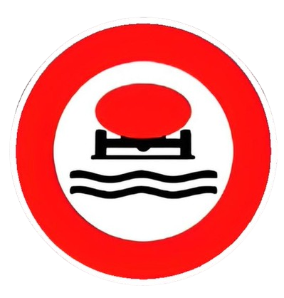 ولوج ممنوع على المركبات التي تحمل أكثر من قدر معين من المواد من شأنها أن تلوث المياه