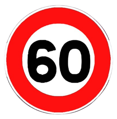 تحديد السرعة ف 60 كلم/ساعة