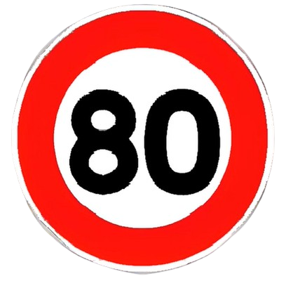 تحديد السرعة ف 80 كلم/ساعة